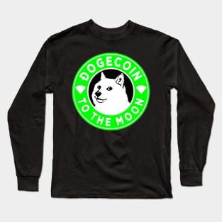 Dogecoin Doge Bucks Long Sleeve T-Shirt